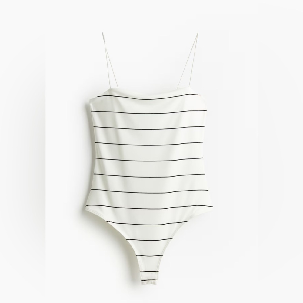 H&M Striped Bodysuit